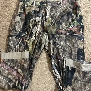 Mossy Oak Men’s Scent Factor Camo Cargo Pants Size XL Hunting